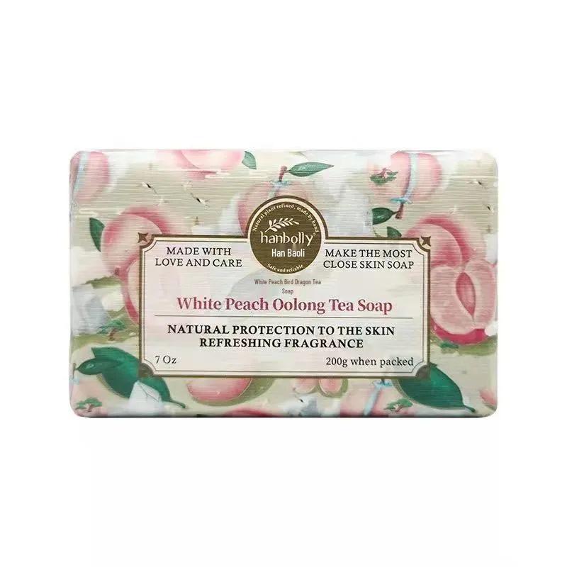Sapone Artigianale da Bagno Profumato al Tè al Latte Francese Han Baoli - Ideale per Profumare la Casa e come Bomboniere per Matrimoni.