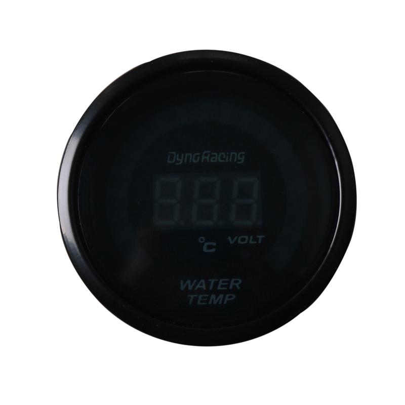 LCD Digital Water Temperature Gauge 2"52mm with Sensor Car Meter Dynoracing