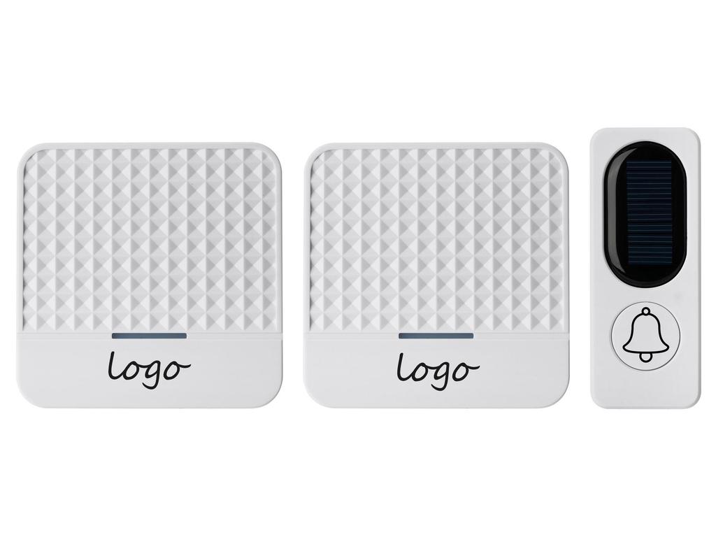 Wireless Smart Solar Music Doorbell for Homes, Hotels, and Villas - Long-Range.