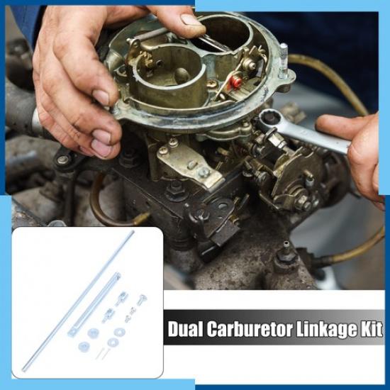 Car Dual Carburetor Linkage Replacement For Barry Grant Carbs