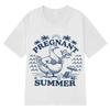Unisex Summer Tshirts Featuring Trendy Streetwear Designs With Pure Cotton Fabric For A Relaxed Look In Shortsleeved Styles