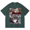 230 Gsm 100% Cotton Demon Slayer V30 Kanao x Doma Print Unisex Heavy Cotton T Shirt