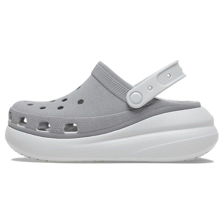 Crocs Eva Reflective Non-Slip Durable Clogs Women Footwear Gray 209209-1LP