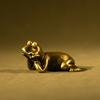 Vintage Bronze Color Frog Incense Holder - Decorative Metal Ornament for Office Desk, Tea Room & Home
