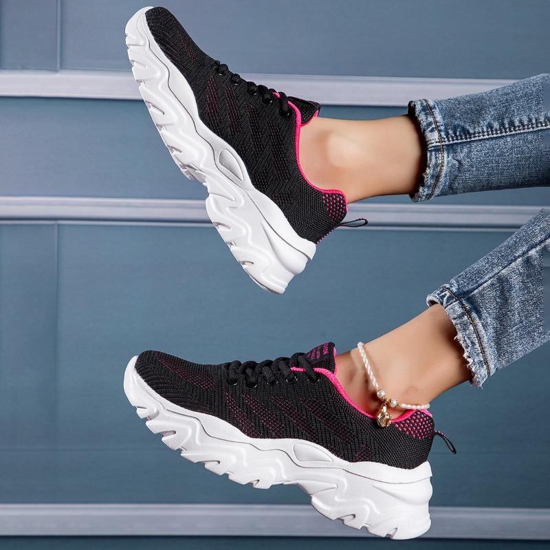 Women's Chunky Shoes Casual Sports Shoes Thick Bottom Platform Sneakers