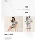 Women's Floral Ice Silk Pajama Set - Loose Short Sleeve & Shorts, 3-Piece Summer Loungewear