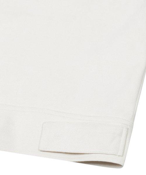 Ironyporno Whiteline 86-Iro237 Biker Collar Suede Jacket Ivory