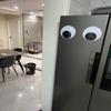 For Toys Dolls Movable Dolls Eyeball 3D Refrigerator Door Decal Eyeball Fridge Stickers Sticker