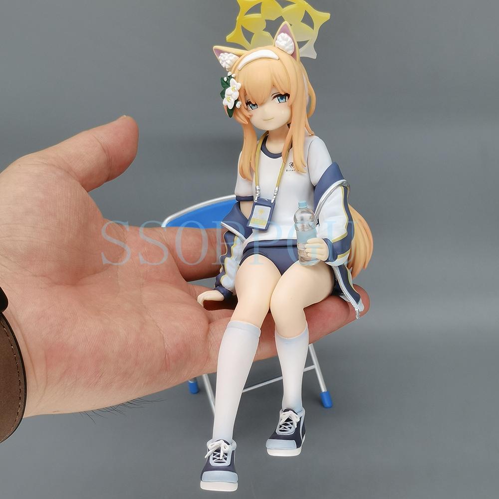 

18cm Blue Archive Figure Iochi Mari Sportswear Memorial Lobby Anime Girl PVC Action Figure Toy Game Statue Collection Model Doll (As shown-2894)-