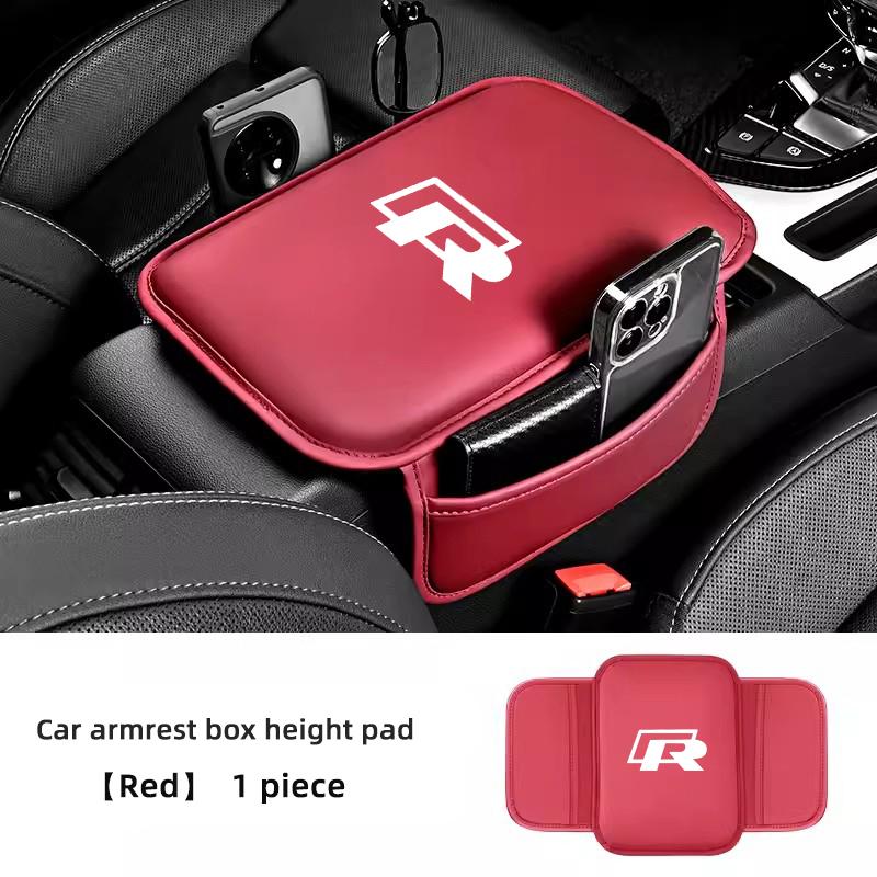 2026 Horké Pro Volkswagen VW Auto Polštářek pod loketní opěrku Podložka pod loketní opěrku Vnitřní úložná taška Příslušenství Pro VW GTI Polo Golf Passat Tiguan