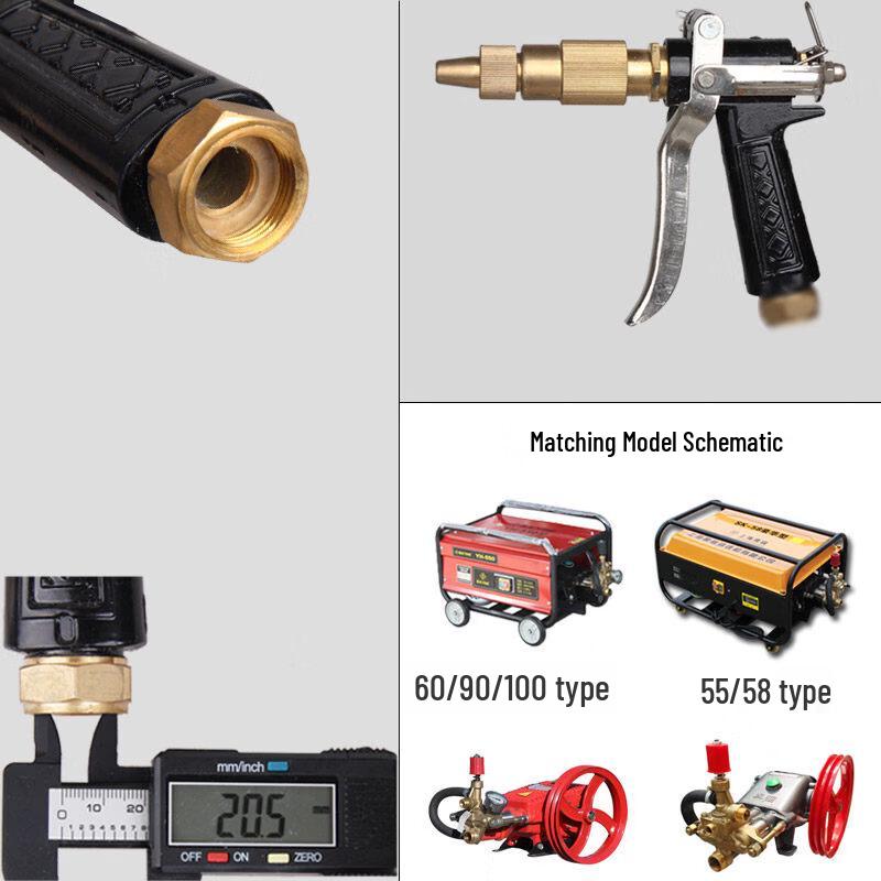 

Chunhe High-Pressure Copper Car Wash Spray Nozzle