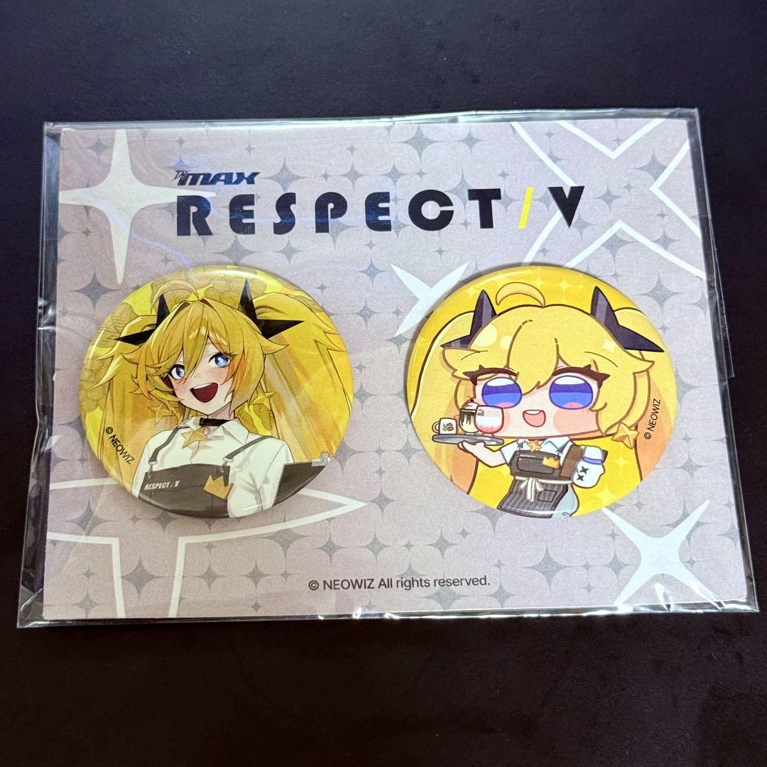 

[Б/У] Официальный корейский значок-канбадж DJMAX Respect, коллаборационный мерч
