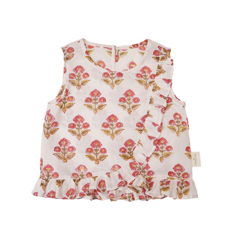 LELE JOVE Girls' Summer Printed Vest