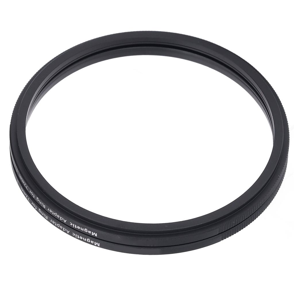 Magnetic Filter Ring Adapter Set 72mm Aluminum Alloy Camera Lens Filter Adapter Ring for Lens Converter Accessories