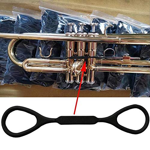 Ntcpefy 5pcs Musical Instrument Trumpet Slide Stopper Silicone Stopper Ring Replacement Trumpet Accessories