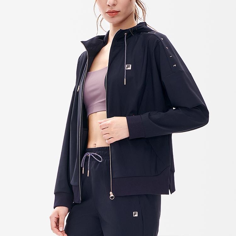 New FILA Athletics Jackets Women's Royal Blue A11W231504F-NV