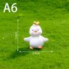 Figurines Miniatures Cute White Yellow Duck Animal Micro Landscape Ornaments For Home Decorations Room Decor Accessories