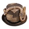 Gay Top Hat Steampunk Top Hat With Goggles Black Halloween Top Hat Carnival