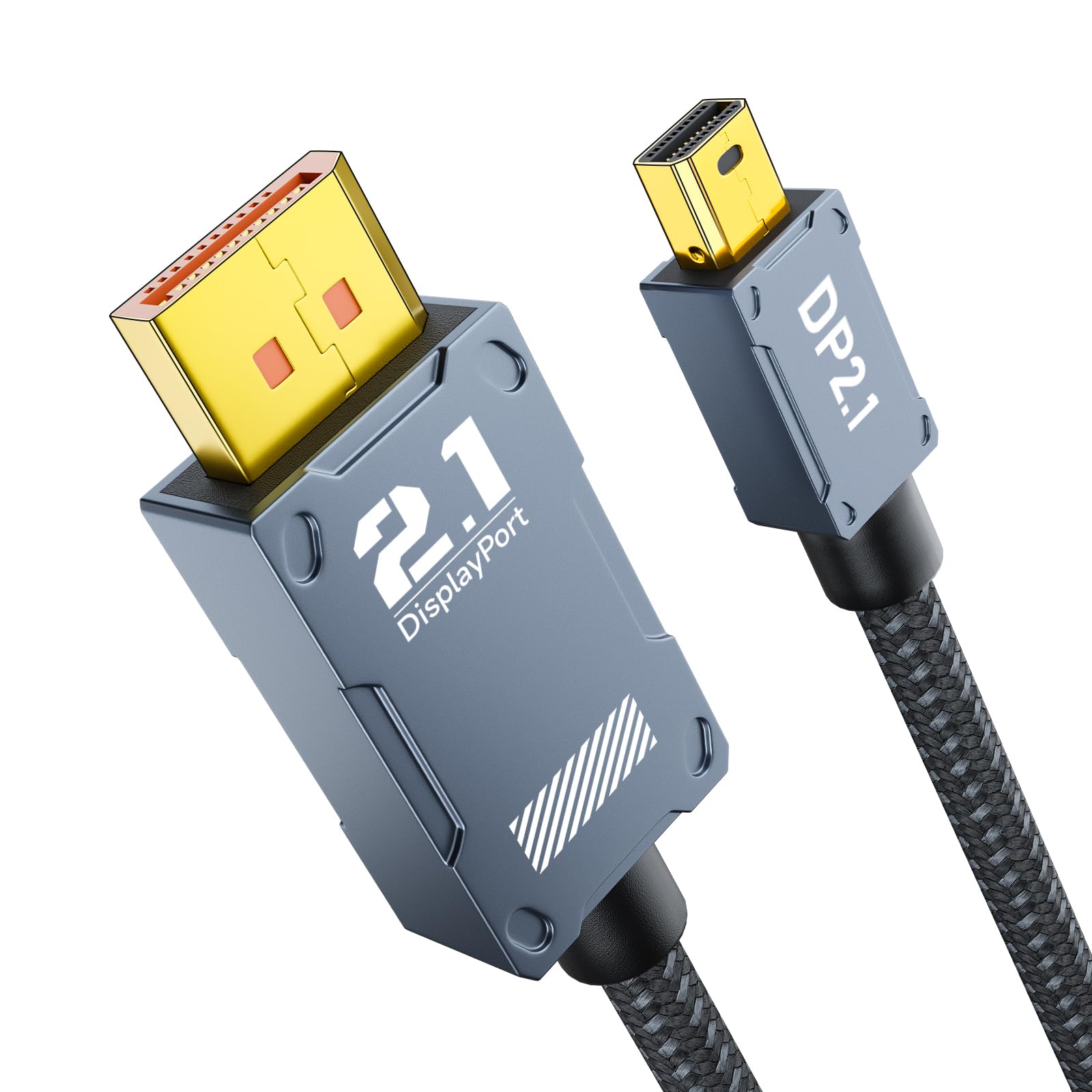 

Кабель Mini DisplayPort на DisplayPort 80 Гбит/с Mini DP для ноутбука MacBook iMac Монитора 2.1, [16K@60 Гц, 8K@120 Гц, 4K@144 Гц/240 Гц] HDR, DSC, G-Sync