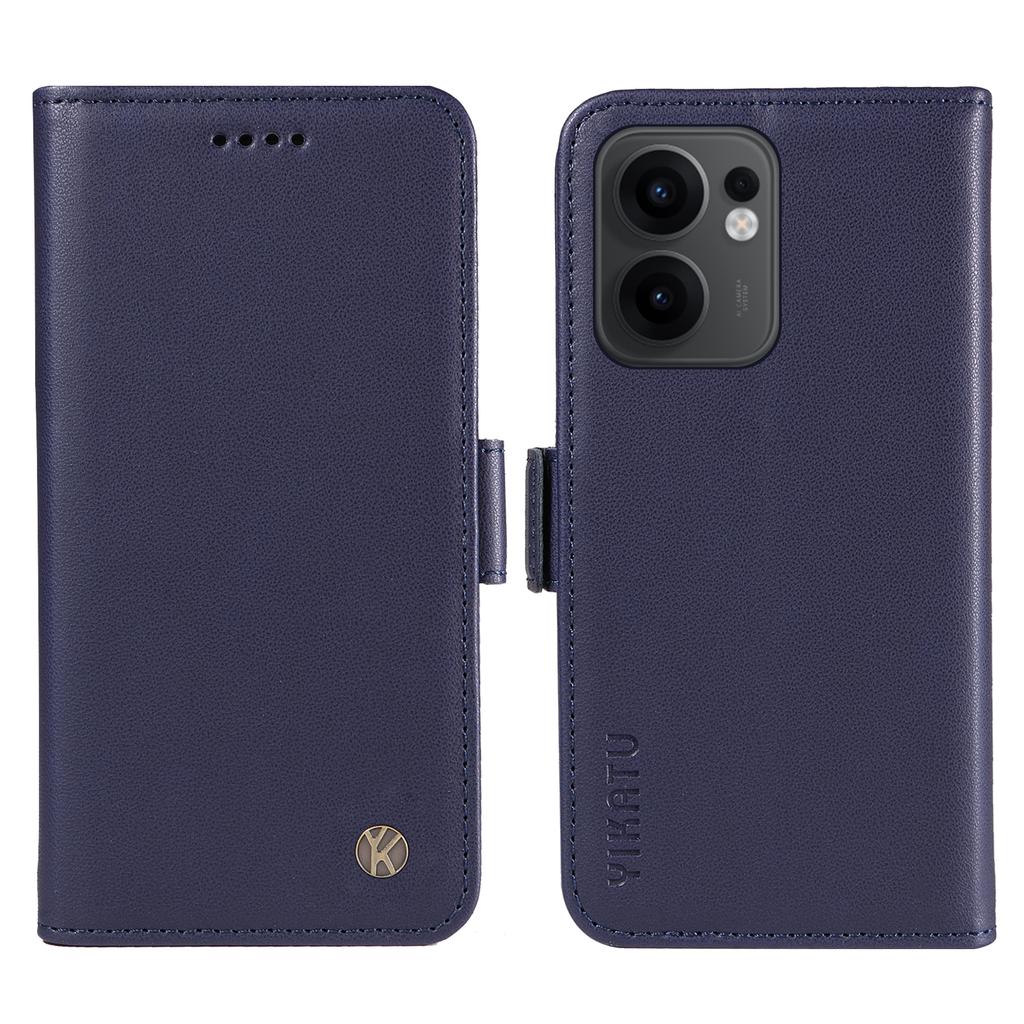For Oppo Reno13 F 4G/Oppo Reno13 A 5G/Oppo Reno13 F 5G Wallet Phone Case YIKATU YK-003 Leather Stand Cover