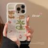 Coconut Bear 17ProMax Phone Case 13 for 16 for Apple for IPhone Biodegradable 12 All-Inclusive XR15