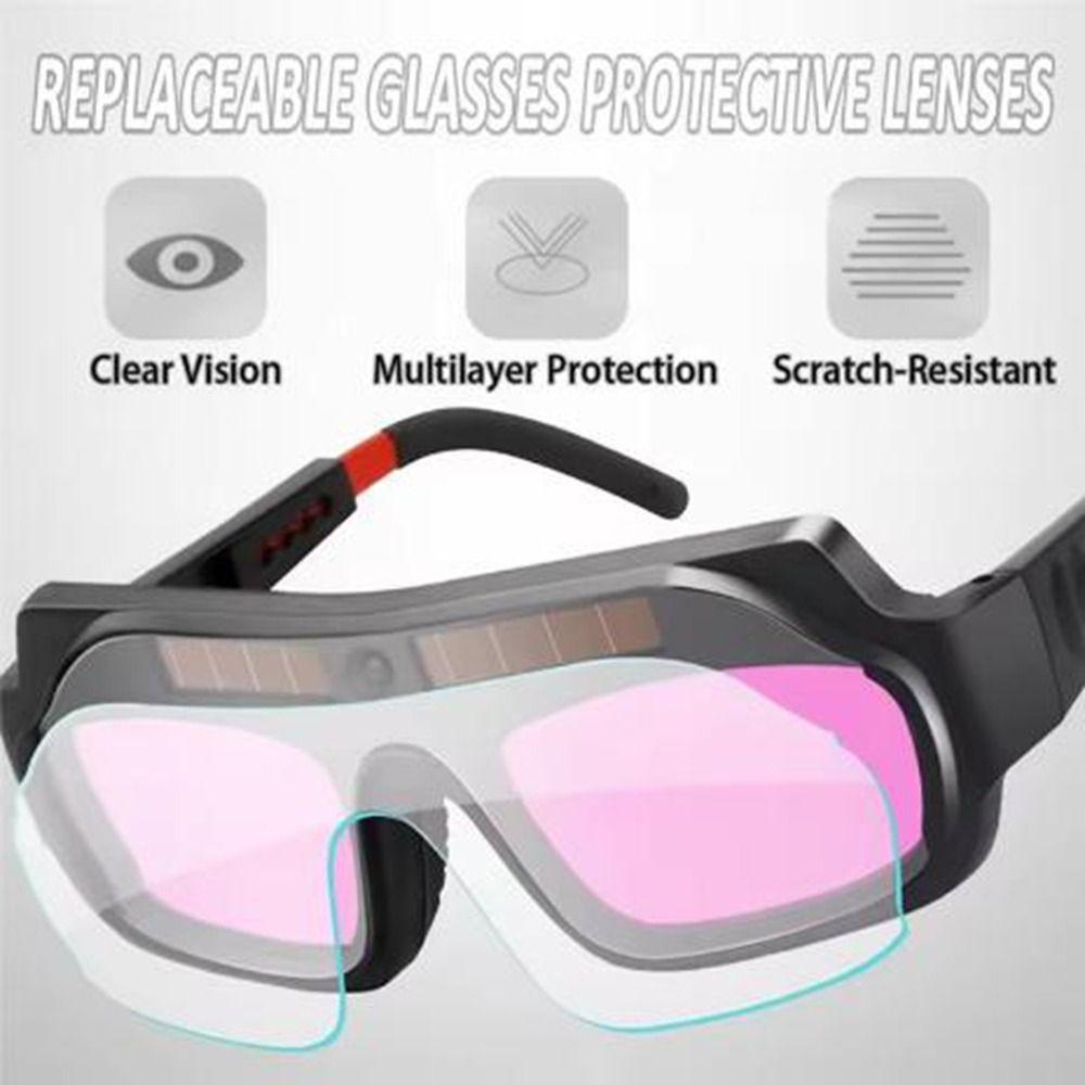Anti-glare Automatic Dimming Welding Glasses Solar Powered Welder Glasses  Electric Welding
