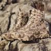 Kampfstiefel in Übergröße Herren Camouflage-Stiefel High-Top Outdoor Verschleißfeste Bergstiefel Herren Wander-Trainingsstiefel Herren