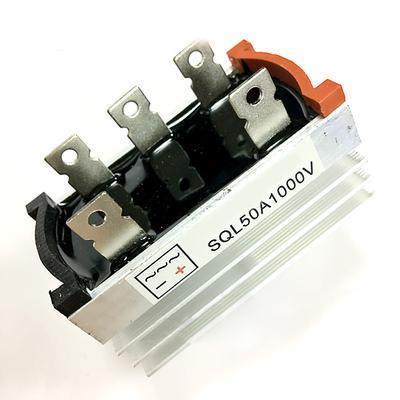 Novo SQL 50A 1000V Trifásico Ponte Retificador Gerador Brushless com Dissipador de Calor