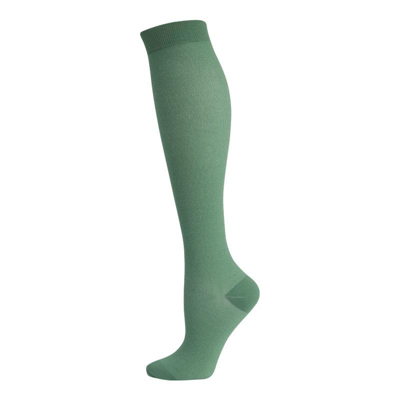 Compression Socks Sports Outdoor Running Jump Rope Yoga Unisex Calf Pressure Socks Stockings Compress Nylon