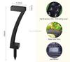 New Solar IP65 Waterproof Ultra-Bright Outdoor Patio Garden Light with Stake