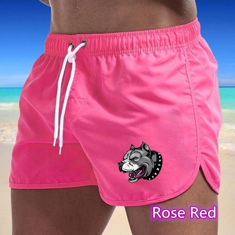 BBK-51 2025 Summer Men's Quick-Drying Swim Trunks Sports Pants Swimwear Beach Shorts Jogging Shorts