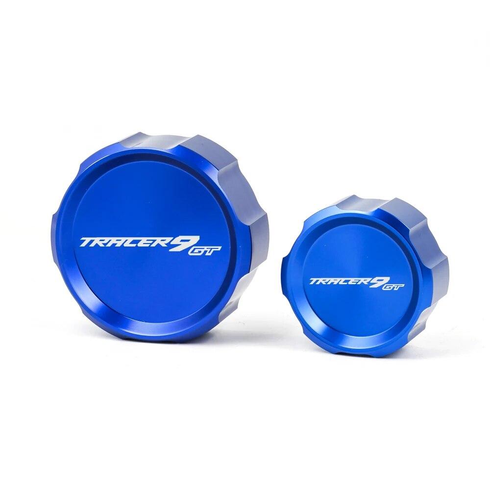 Moto Accessories Front & Rear Brake Fluid Reservoir Cap Cylinder Cover For Yamaha TRACER 9 GT 9GT