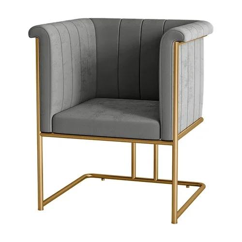 Single Sofa Chair – Light Luxury Leisure Seat for Sales Department, 4S Shop, Cafe, Beauty Salon & Clothing Store