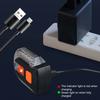 1 Set Useful USB Rechargeable Wireless Bike Taillight Bicycle Rear Lamp LED Warning Light for Night Riding