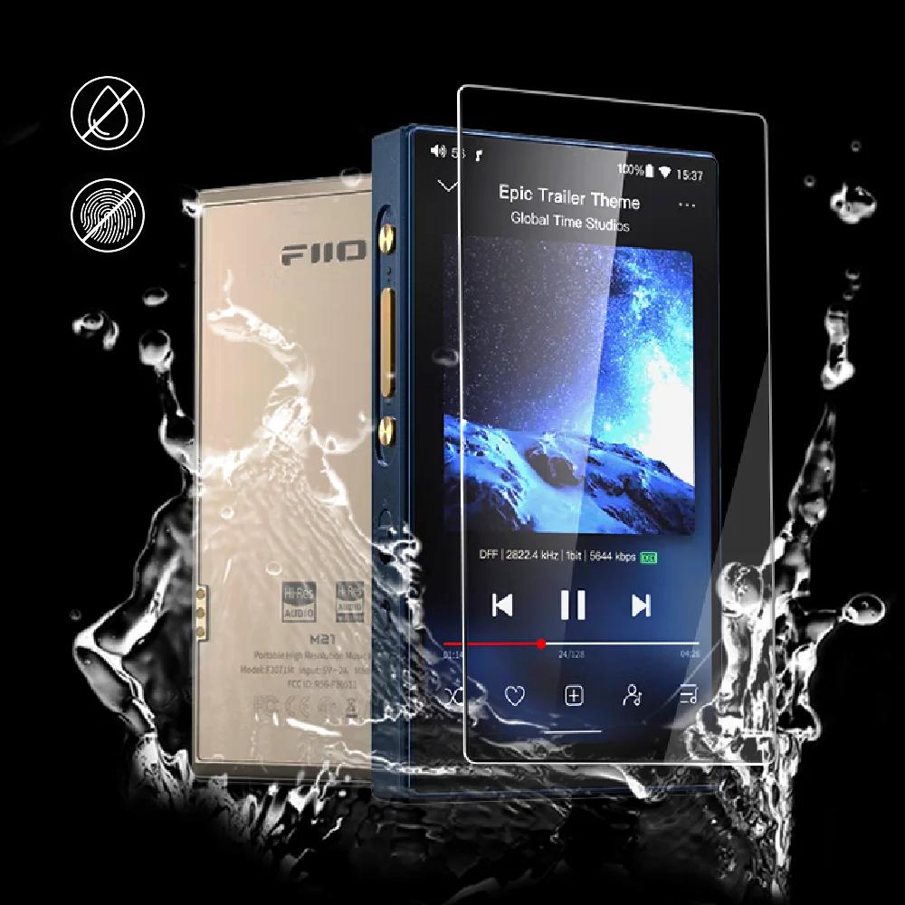 for Fiio M21 9H Hardness Scratch-Proof Premium Protective Film Tempered Glass Screen Protector