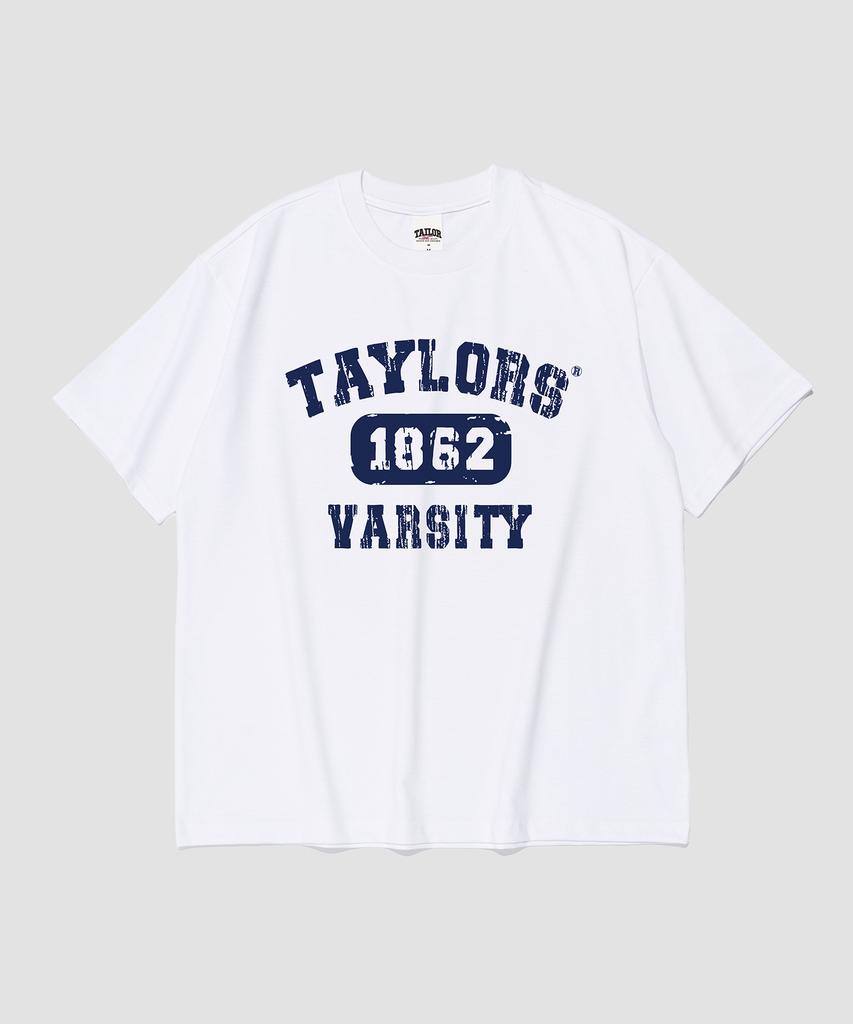TAILOR STUDIO Varsity 1862 Short Sleeve T-Shirt (White)