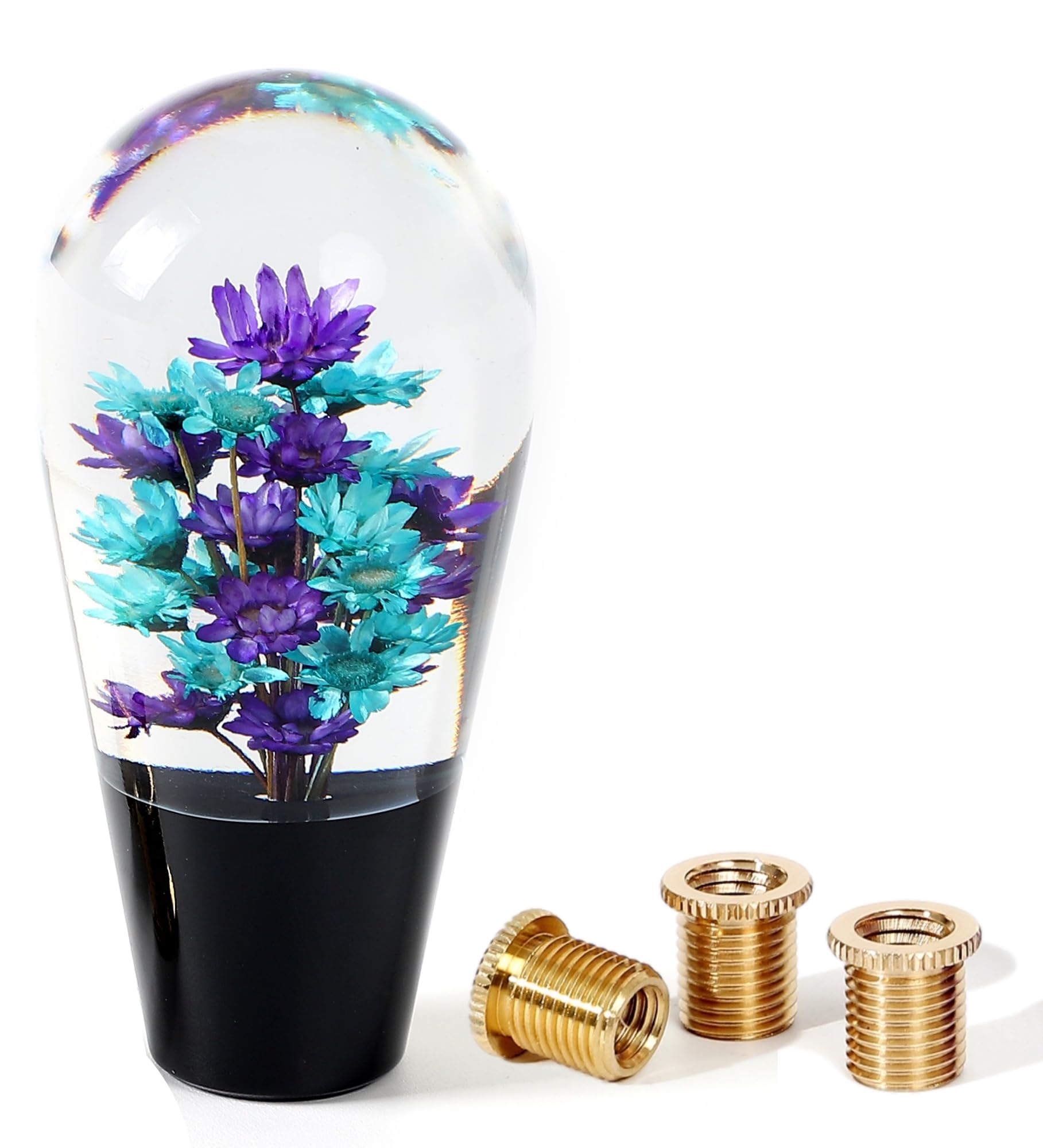 

Палитра жизни Подводный цветок Кристалл Сдвиг Японский для грузовиков Фиолетовая ручка, Длинная, Стиль, Выдвижная, 10 см/100 мм, AT/MT (Черный вал, синий)