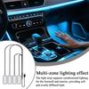 Car Ambient Lighting Adjustable USB Lamp With USB Port LED Car Lights For Truck SUV Tractor Trailer