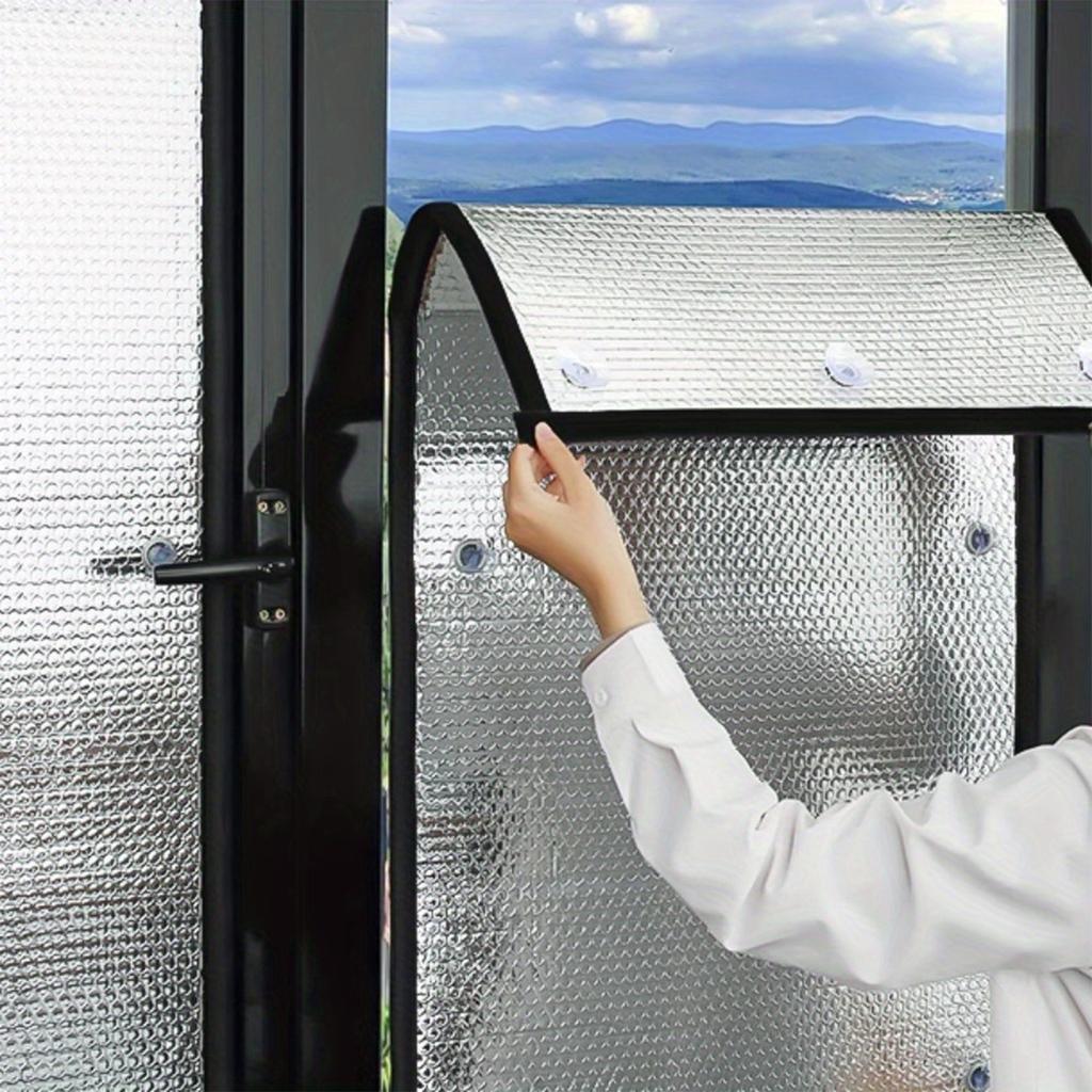 Okenní fólie pro regulaci tepla Reflexní hliníková fólie Stínící fólie pro zimní zahradu Balkon Ložnici Domácí použití