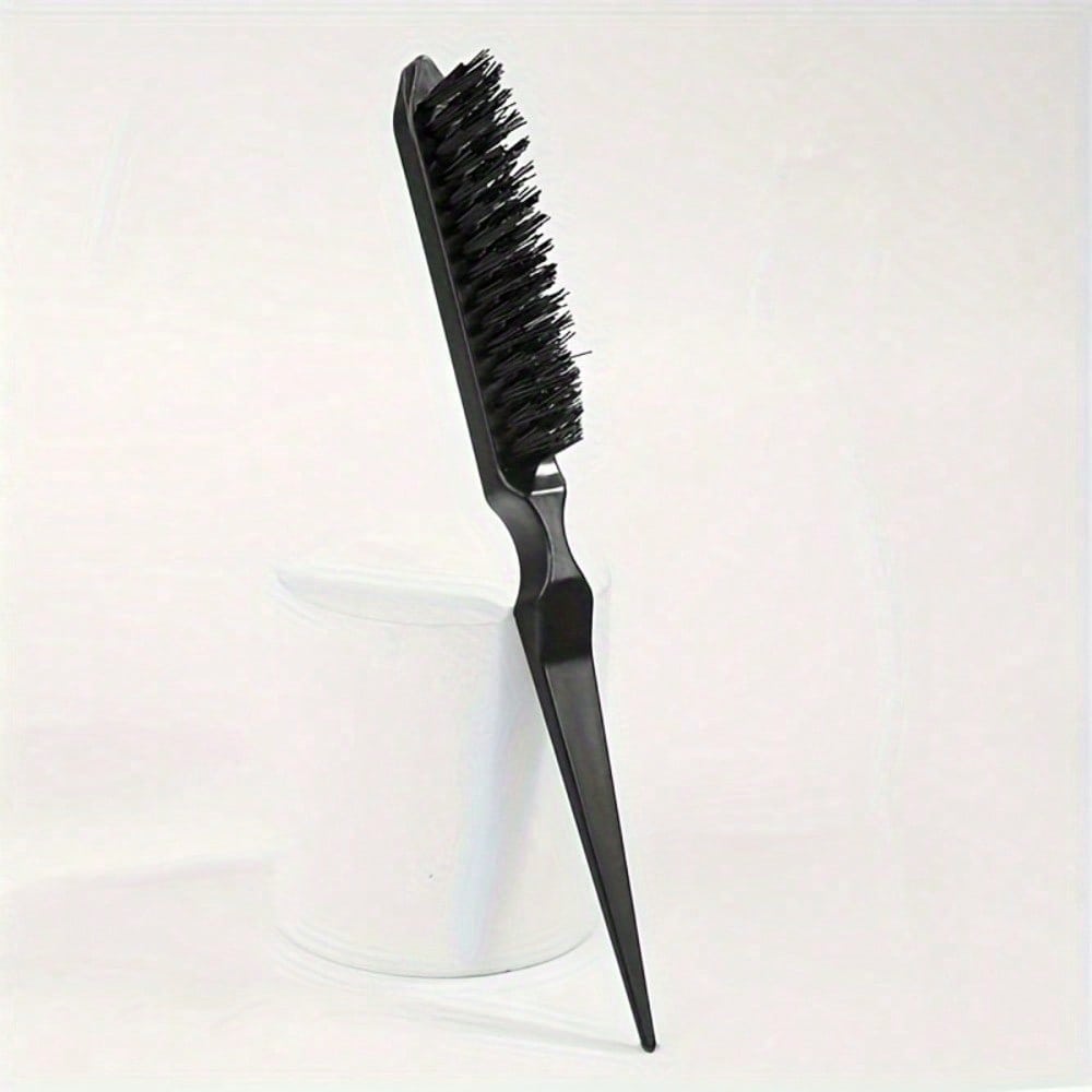 1pcs Pointed Tail Three Row Hair Comb, Fluffy Hair Styling Comb, Hair Cleaning And Hairdressing Tools