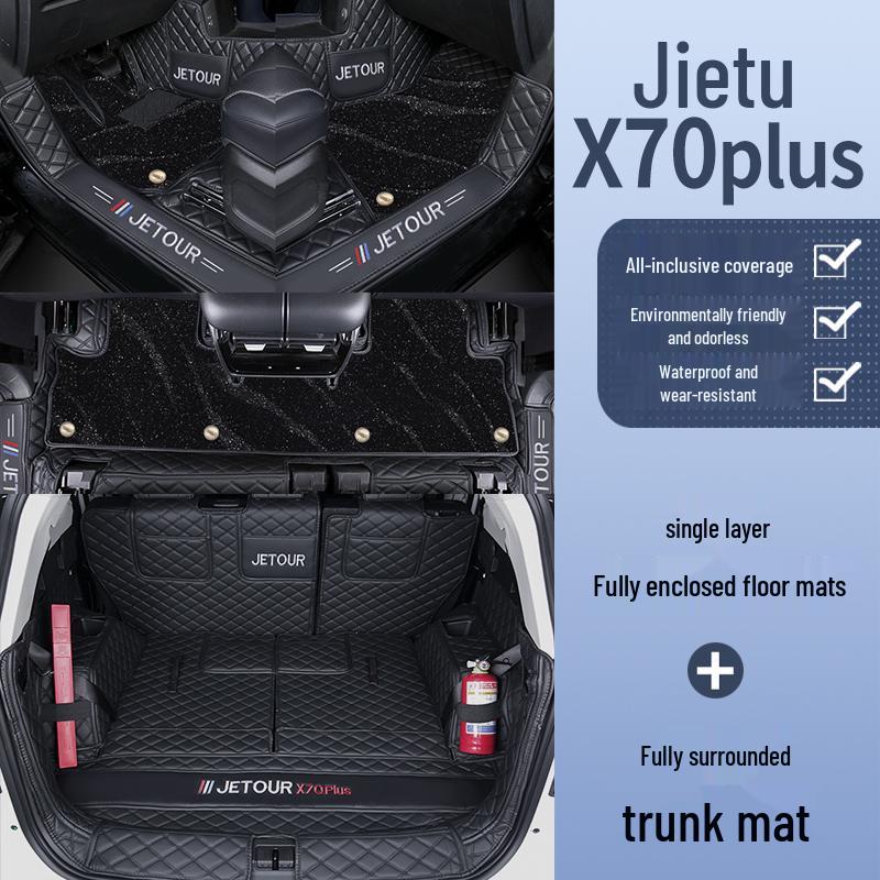 Jetour X70plus Full Coverage Floor Mats for Chery X70Pro - Custom Fit Car Mats