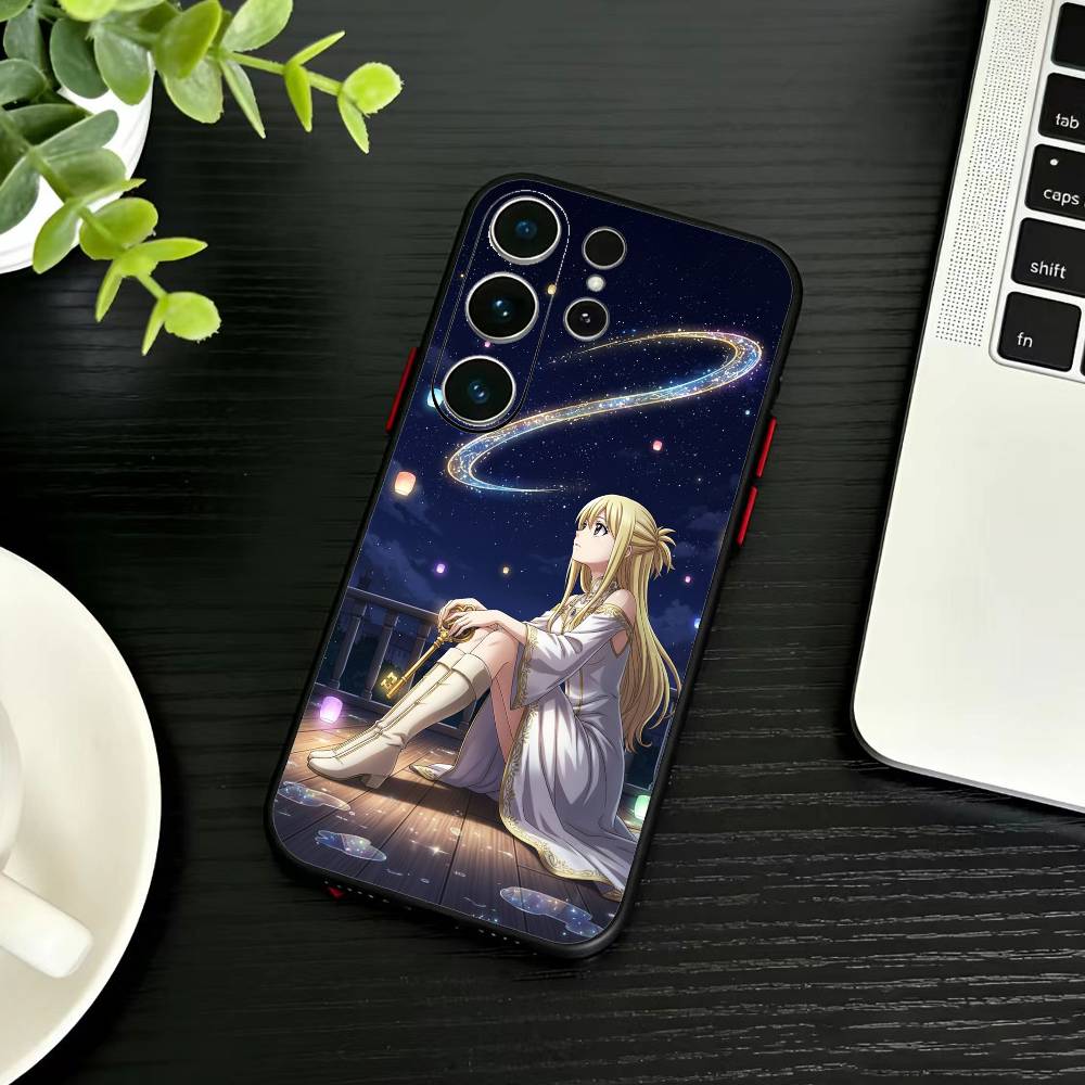 ANIME F-FAIRY TAIL Phone Case For Samsung S26,S25,S24,S23,S22,S21,S20,Ultra,Plus,FE Black Soft Cover