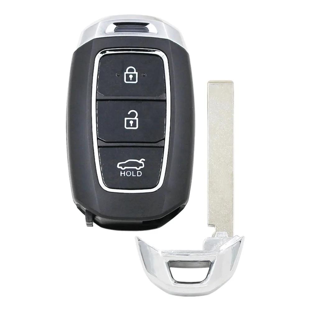 SKCW6 Ecusells 3/4/5 Button Remote Smart Car Key Shell Case Housing Cover For Hyundai Tucson Santa Fe I30 Creta IX25 Solaris Kona