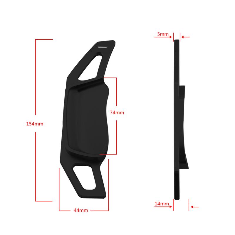 Paddle Shifter Extension For Suzuki SX4 S-Cross Vitara Ignis 2014-2025 Car Steering Wheel DSG Paddle Gear Stickers Accessories