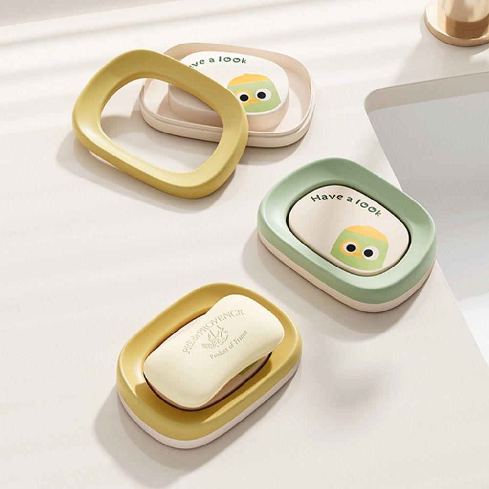 

Drain Box Soap Box Double Layer Soap Holder Creative Soap Dishes Bathroom