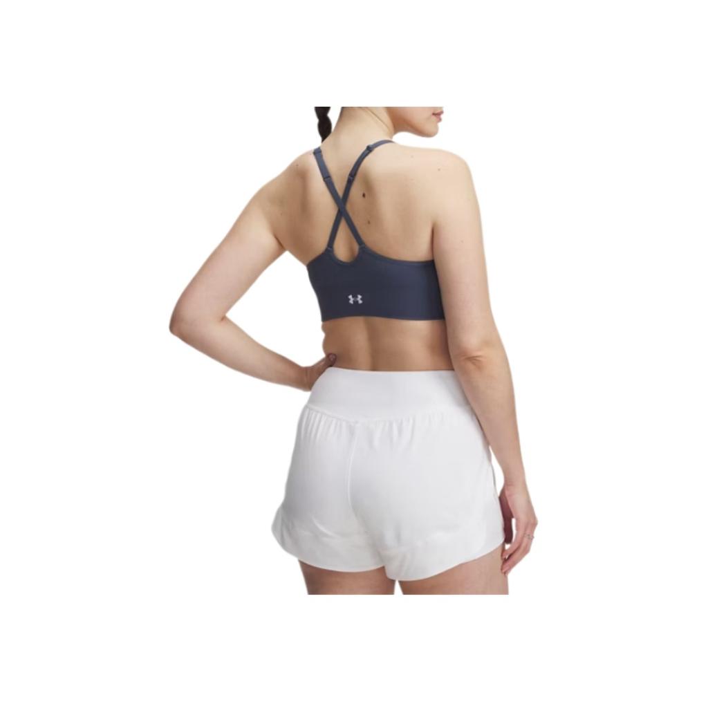 Under Armour Vanish Seamless Low Comfortable Fashion Trendy Minimalist Bra Women Bra 1384417-044