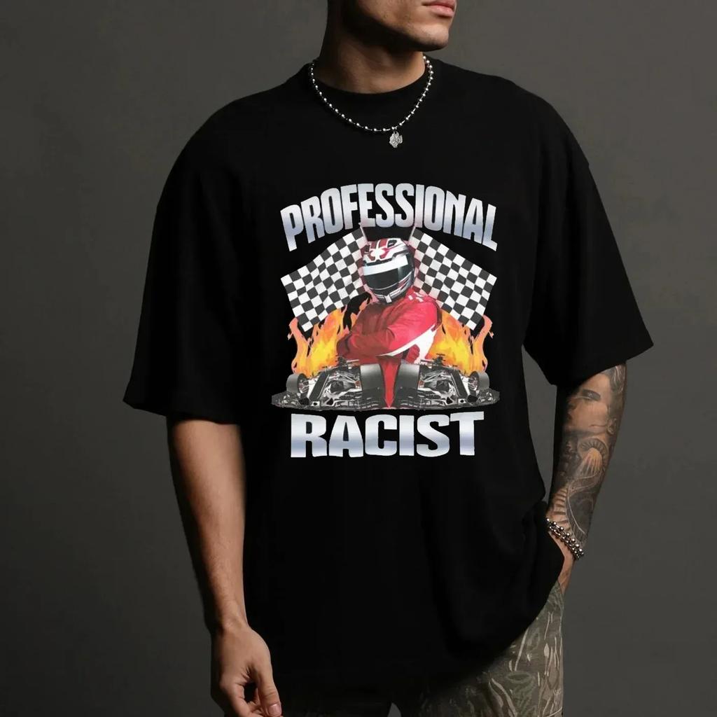 Best Selling Fashionable New Racing Tshirt Unisex Clothing Harajuku Style Oneck Shortsleeved Womens Vintage Style Short