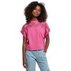 T-shirt court en dentelle femme Urban Classics Oversized GT - violet - 3XL