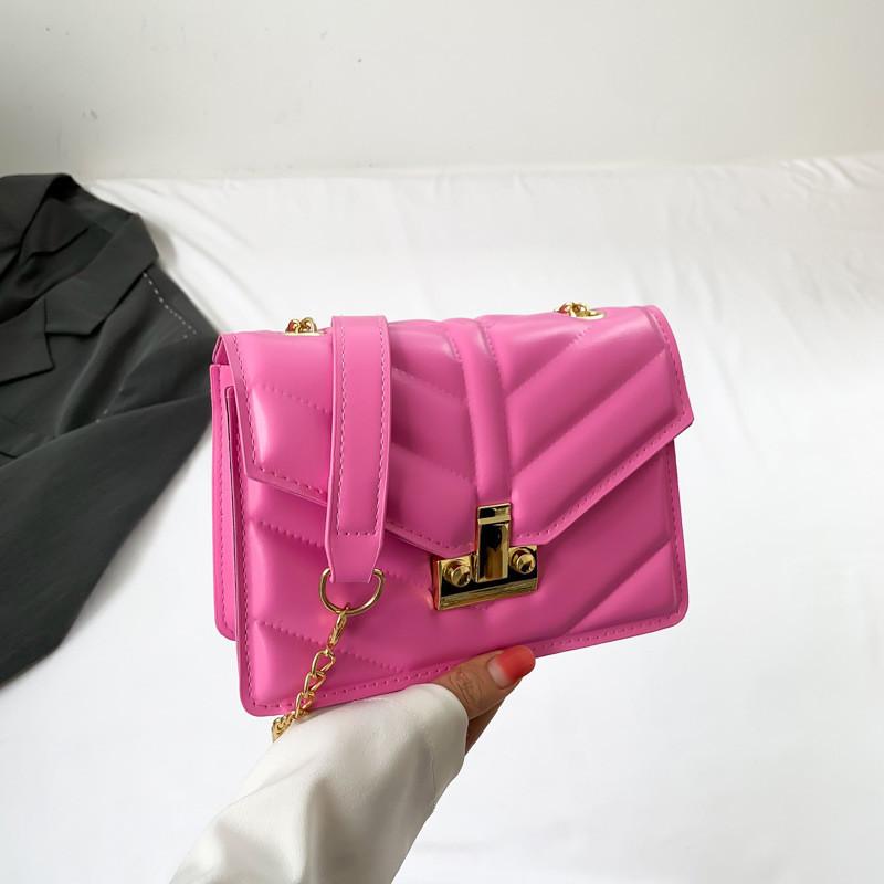 Stylish 2024 Summer Trendy Pu Crossbody Bag For Women Medium Size Shoulder Bag