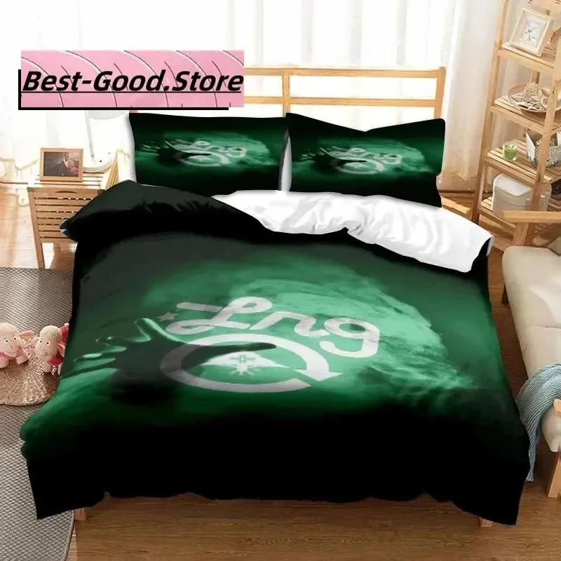 3D Clothing Brand LRG Logo Bedding Set Printed Bed Set With Pillowcase Bed Duvet Cover Soft Single Double Queen Super King Size